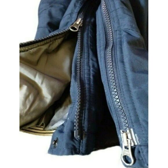 Lands End Fleece Lined Bib Snow Pants sz 12-18M Gender Neutral - Picture 6 of 7